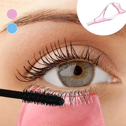 3-in-1 Mascara Guard & Eyelash Applicator – No More Smudges!