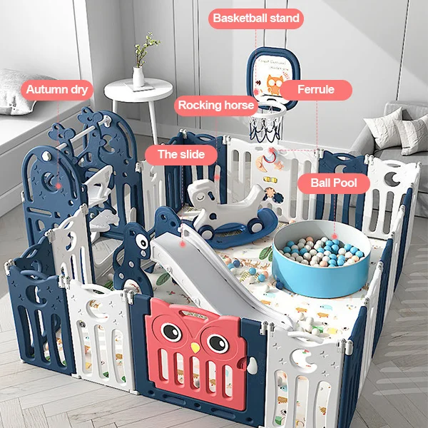 All-in-One Foldable Baby Play Center – Safe, Adjustable, and Endless Fun